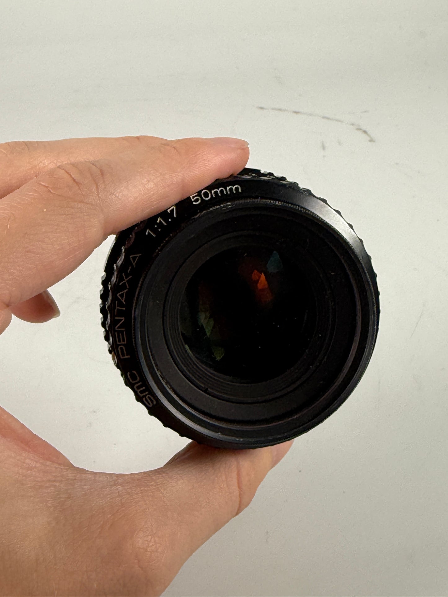 Pentax-A 50mm f1.7 SMC Lens K-Mount