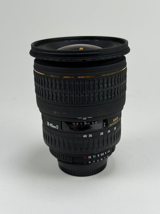 Sigma EX 20-40mm F/2.8 D ASPH DG IF Zoom Lens Nikon F Mount