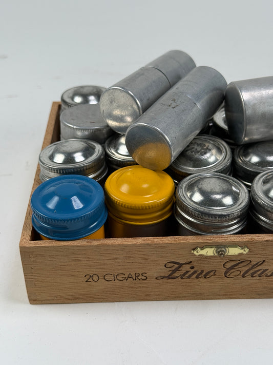 35mm film metal canister lot