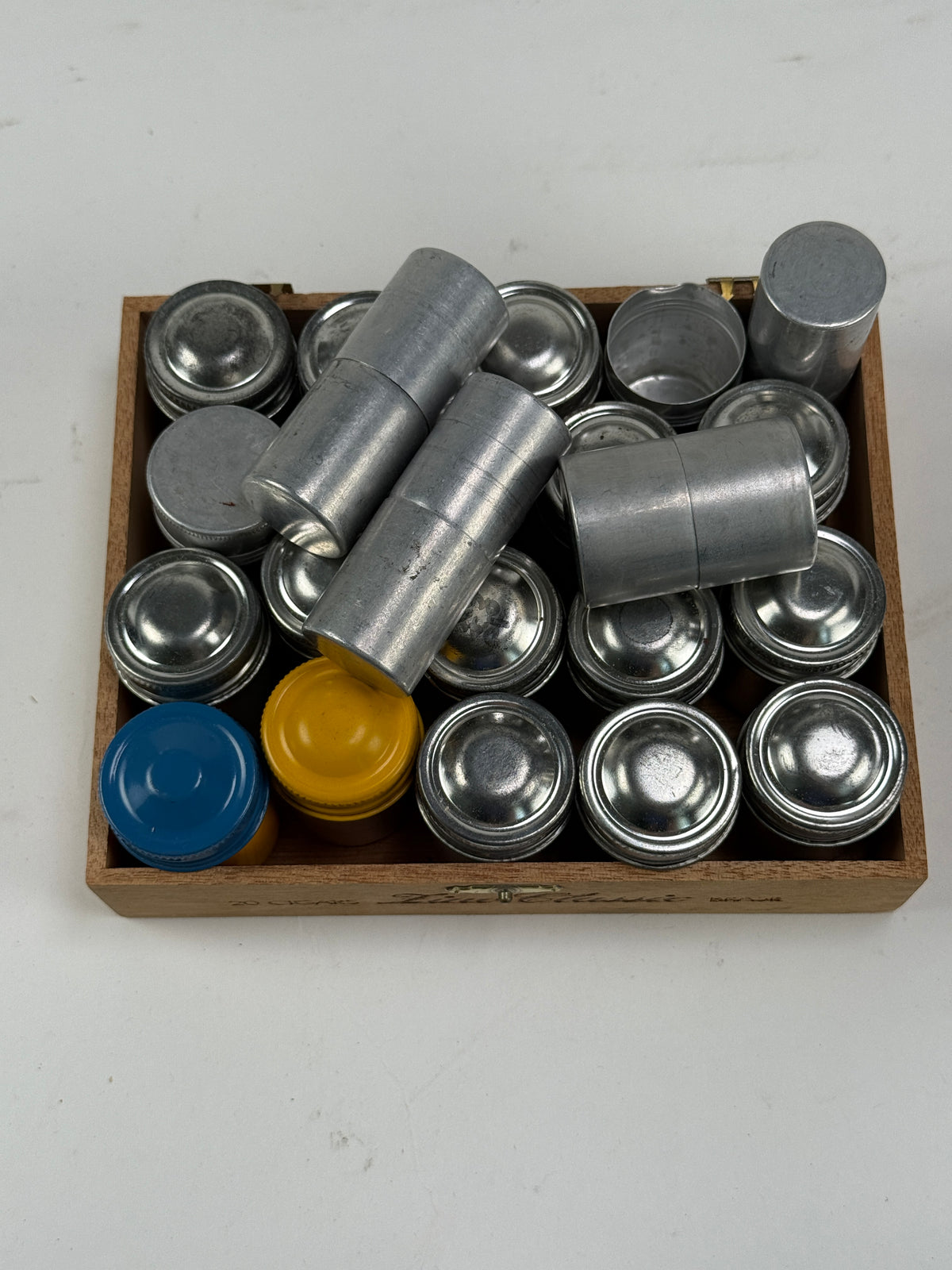 35mm film metal canister lot