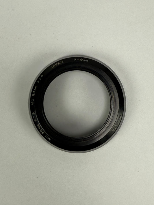 Minolta Lens Hood for MD 28mm F2, 28mm F2.8, 28mm F3.5 Camera Lenses