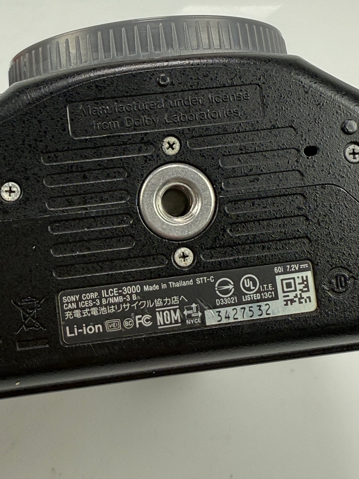 Sony Alpha A3000 20MP Digital Camera