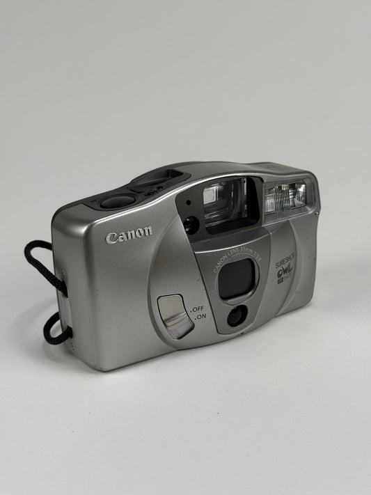 Canon Sure Shot Owl PF Date 35mm Film Camera Point & Shoot Film