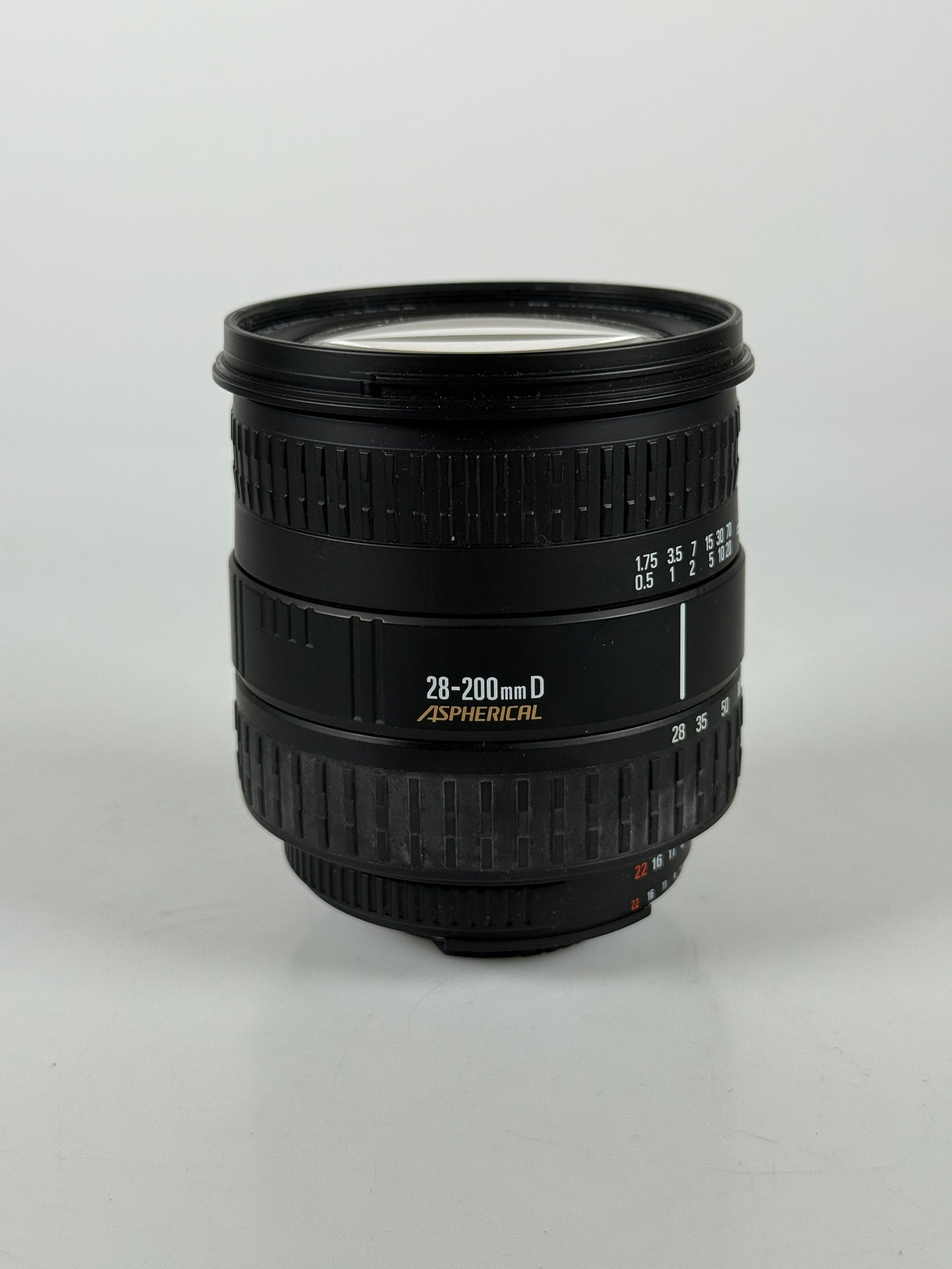 Sigma 28-200 F3.8-5.6 Autofocus Zoom Lens Nikon F mount