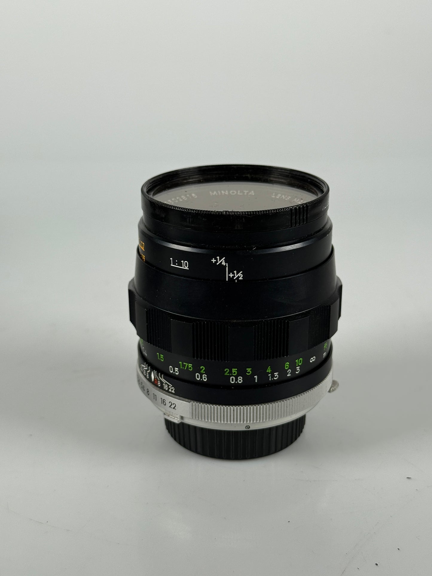 Minolta MC Macro Rokkor-QF f3.5 50mm MF Standard Lens for MD Mount without Tube