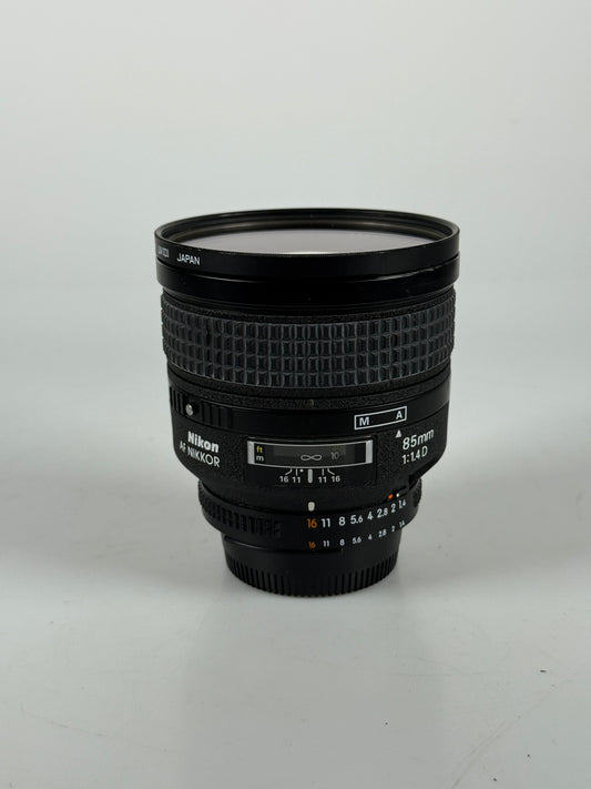 Nikon Nikkor AF 85mm f1.4 D Portrait Prime IF Lens