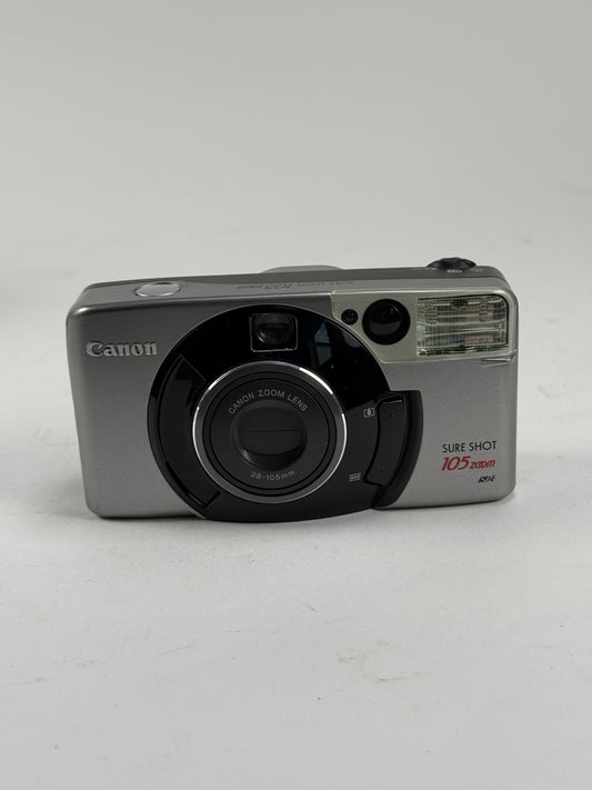 Canon Sure Shot 105mm zoom 35mm AF Point and Shoot Camera, TESTED