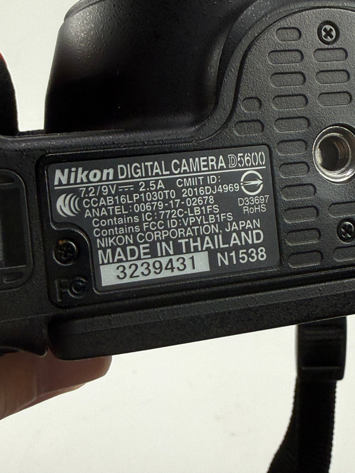 Nikon D5600 DSLR 24.2MP Digital Camera Body