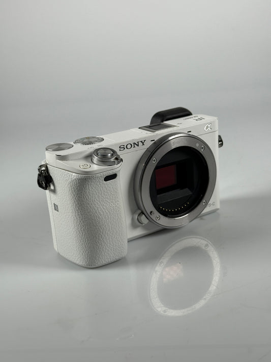 Sony white a6000 Digital mirrorless Camera infrared converted IR