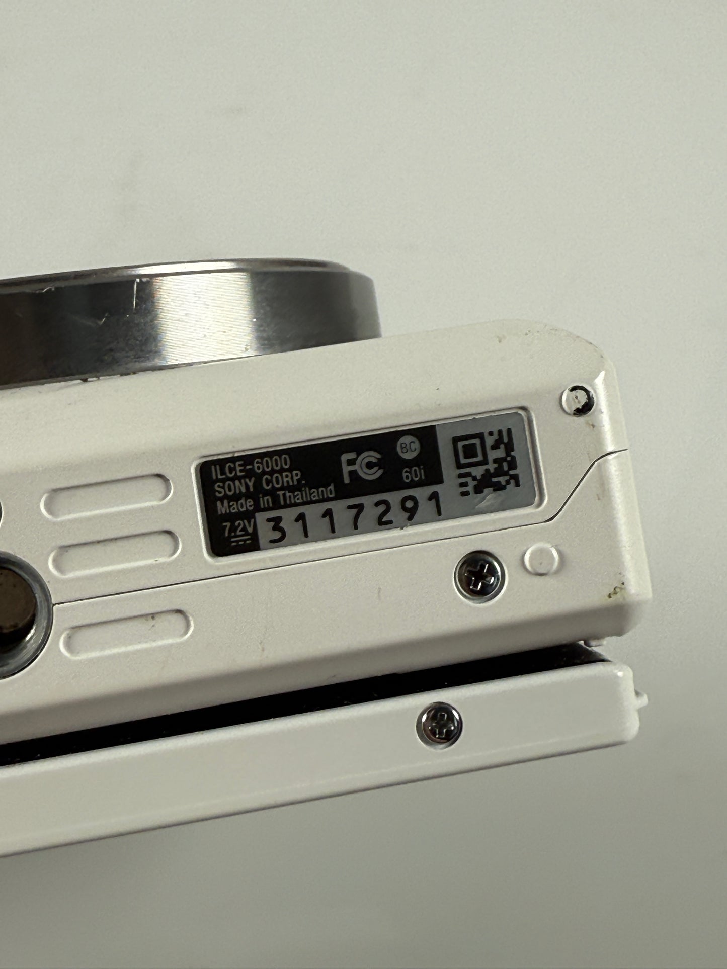 Sony white a6000 Digital mirrorless Camera infrared converted IR