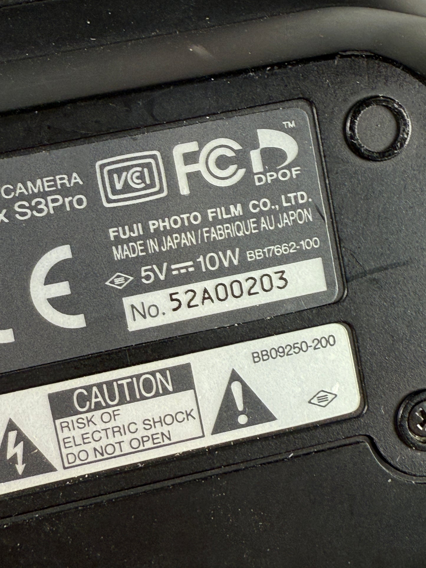 Fuji S3 Pro Nikon F mount Digital SLR Camera infrared converted IR