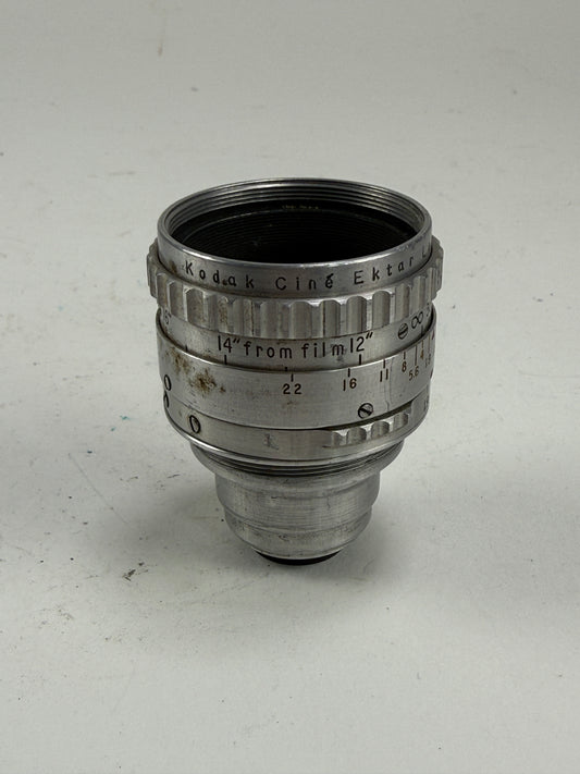 Kodak Cine Ektar 25mm f1.9 Cine Camera Lens