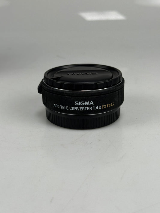 Sigma AF APO Tele Converter 1.4x EX DG Teleconverter Canon EF