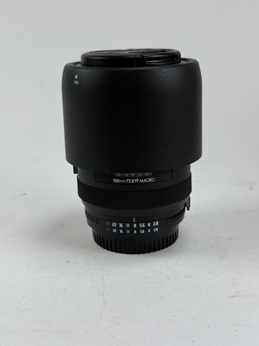 Tokina ATX-i 100mm f2.8 FF Macro Telephoto Lens Nikon F