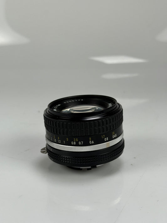 Nikon Nikkor Ais 50mm f/1.4 Lens Prime SLR