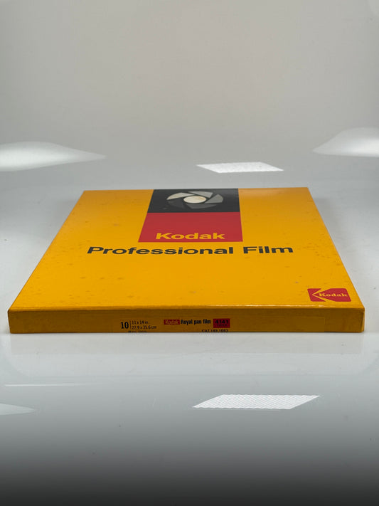 Expired 11x14 KODAK 4141 Royal Pan Large Format Film 10 Sheets 1980