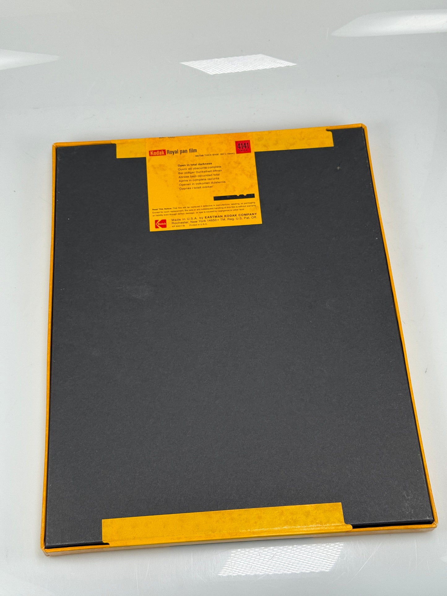 Expired 11x14 KODAK 4141 Royal Pan Large Format Film 10 Sheets 1980