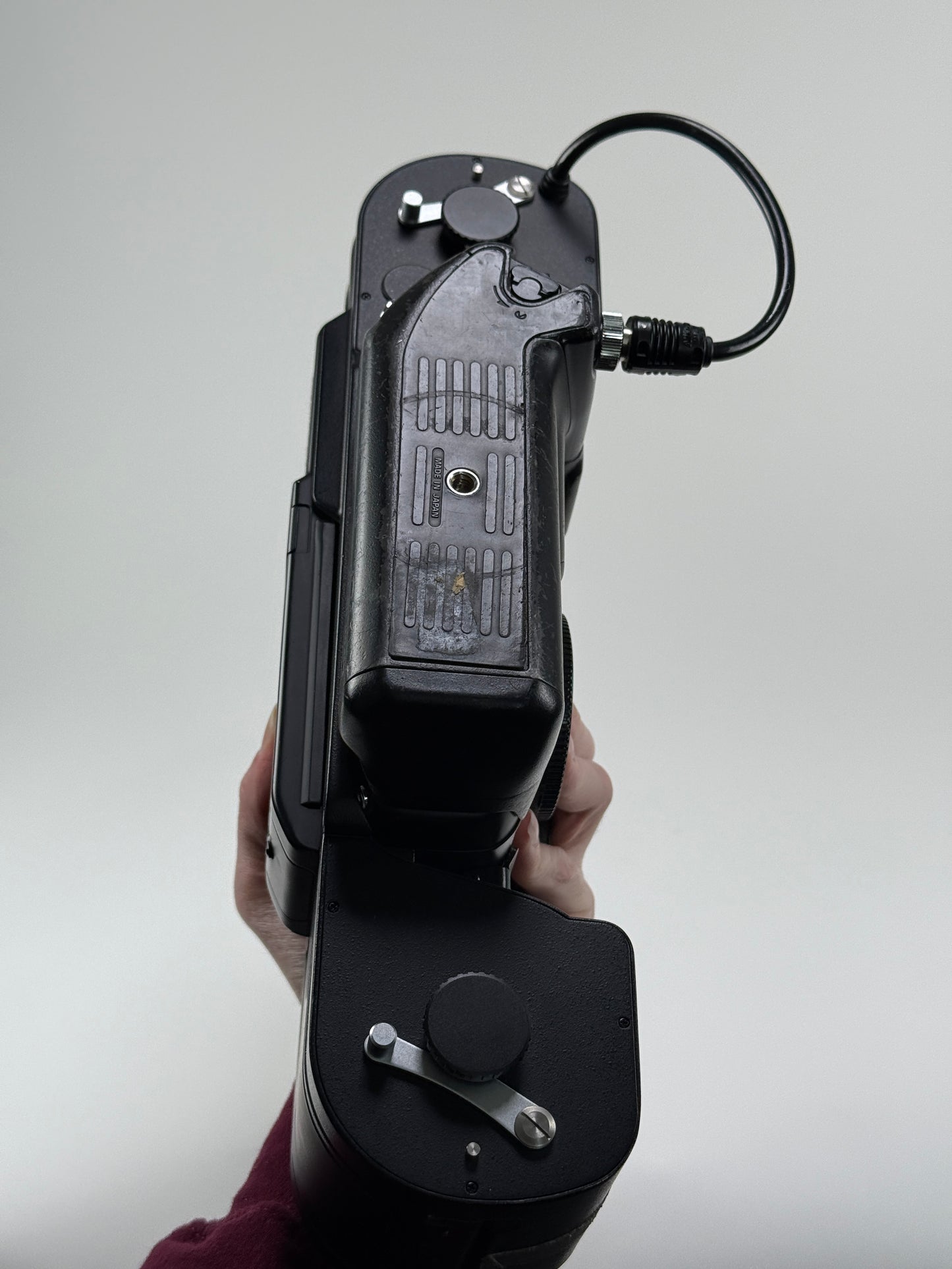 Nikon F4 Body with MF-24 250 Exposure Film Magazine Back Holder - Heinz Kluetmeier