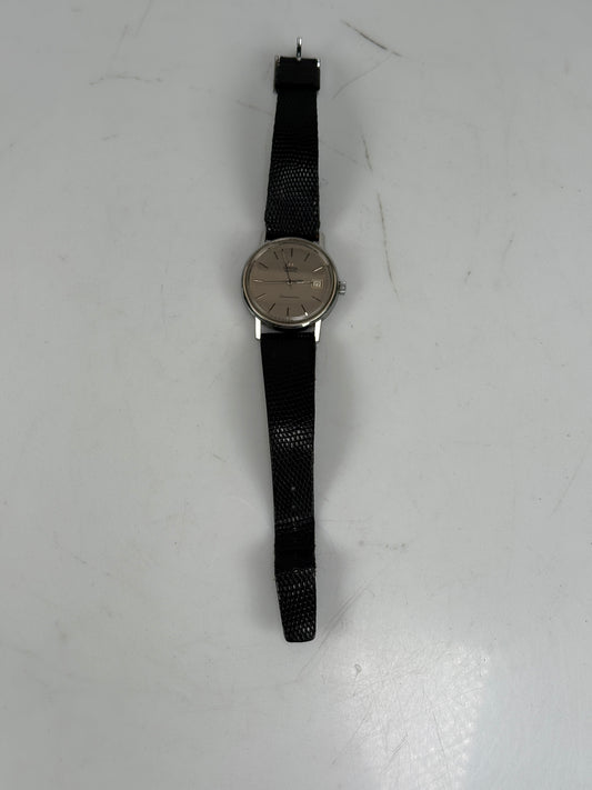 Vintage OMEGA Seamaster Quartz Date Men's Watch 34mm
