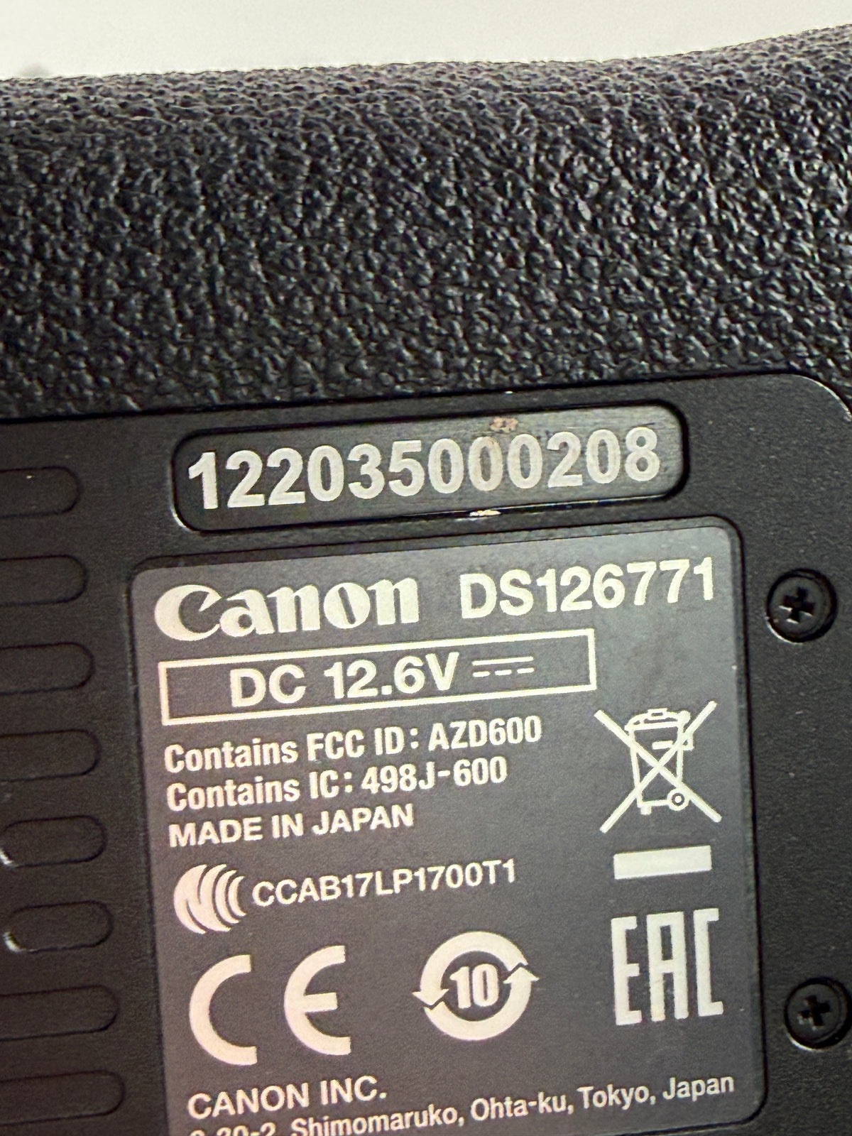 Canon EOS 1DX 1D X Mark III Digital SLR Camera Body shutter count 6K