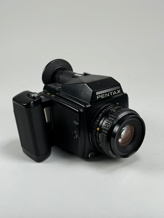 Pentax 645 Medium Format Film Camera + smc A 75mm f2.8 Lens