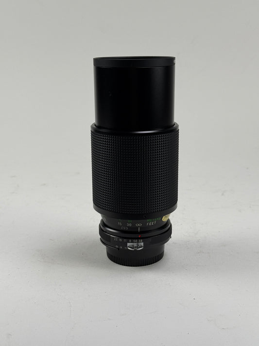 Vivitar 75-205mm f3.8 MC Macro Focusing Zoom Lens Nikon AI