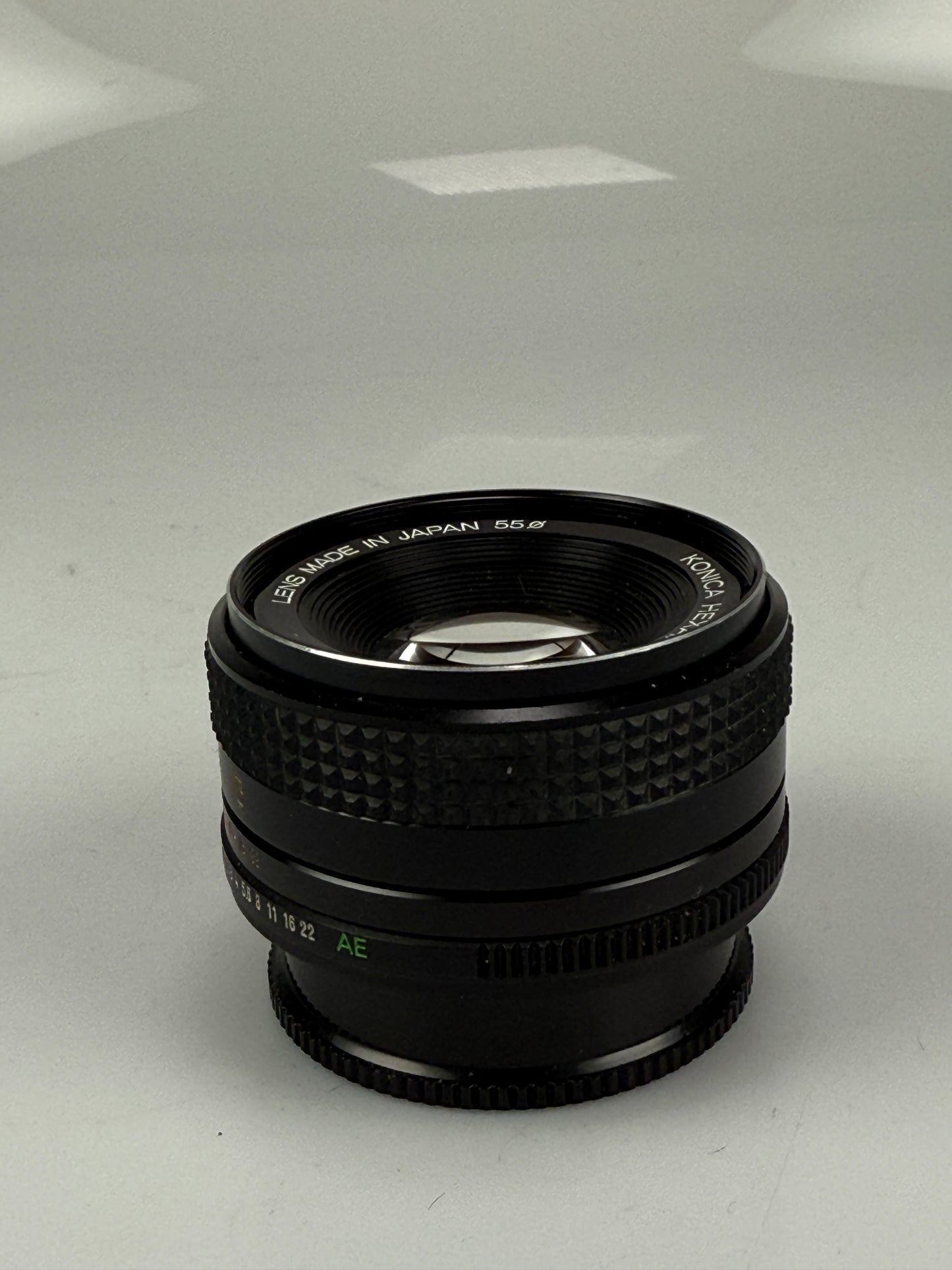 Konica Hexanon AR 50mm f/1.8 Lens For Konica Camera