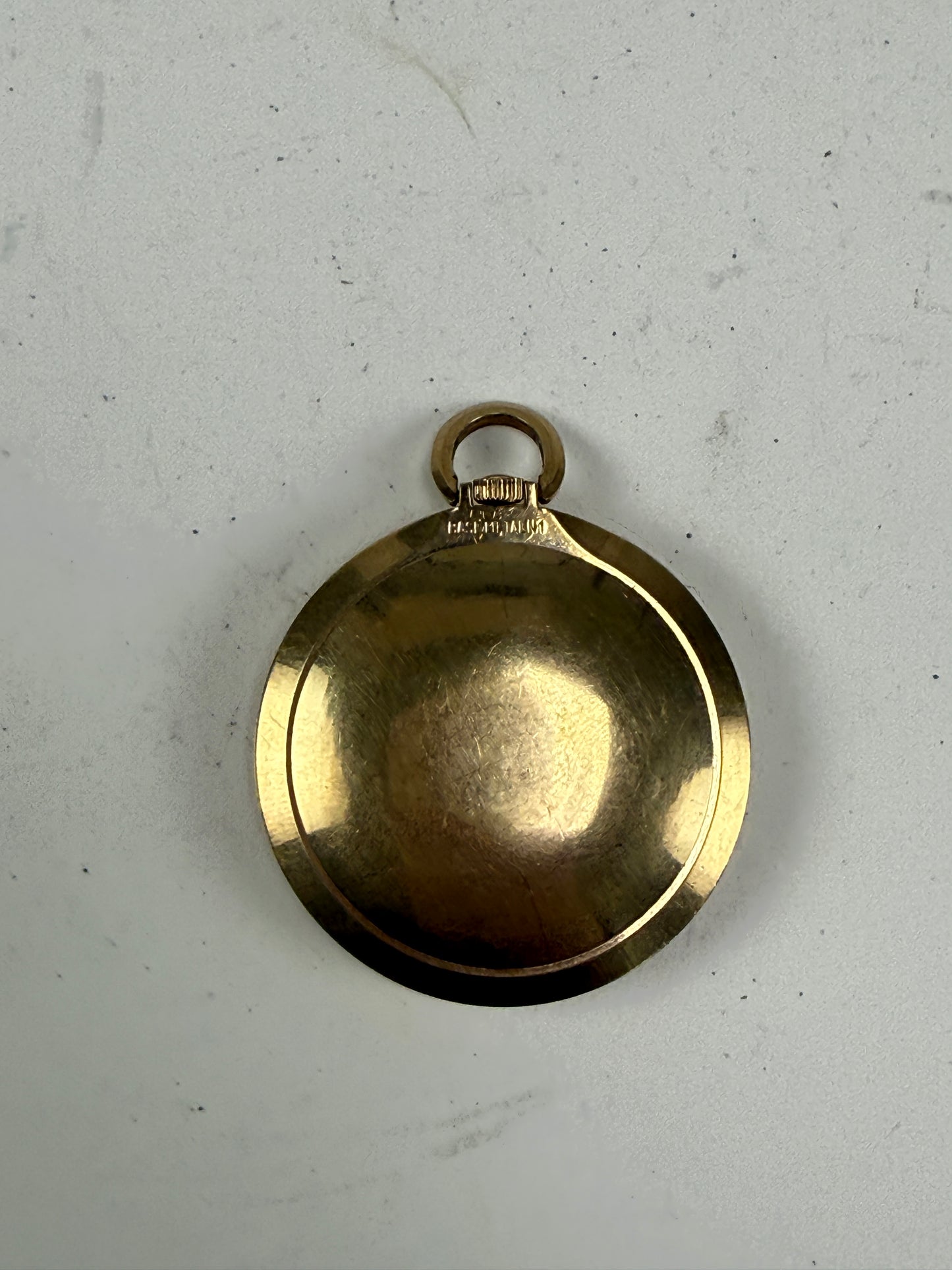 Vintage Caravelle Gold Toned Openface Pocket Watch