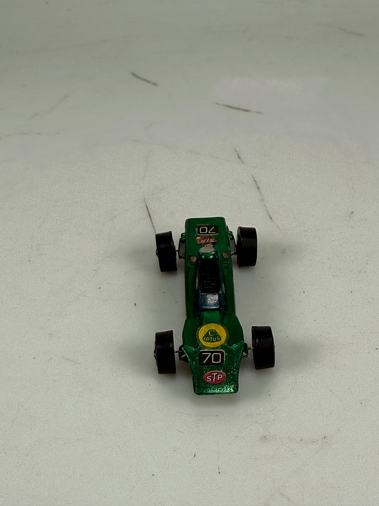 Vintage Hot Wheels Redline 1969 Lotus Turbine Teal/Green Mattel Hong Kong