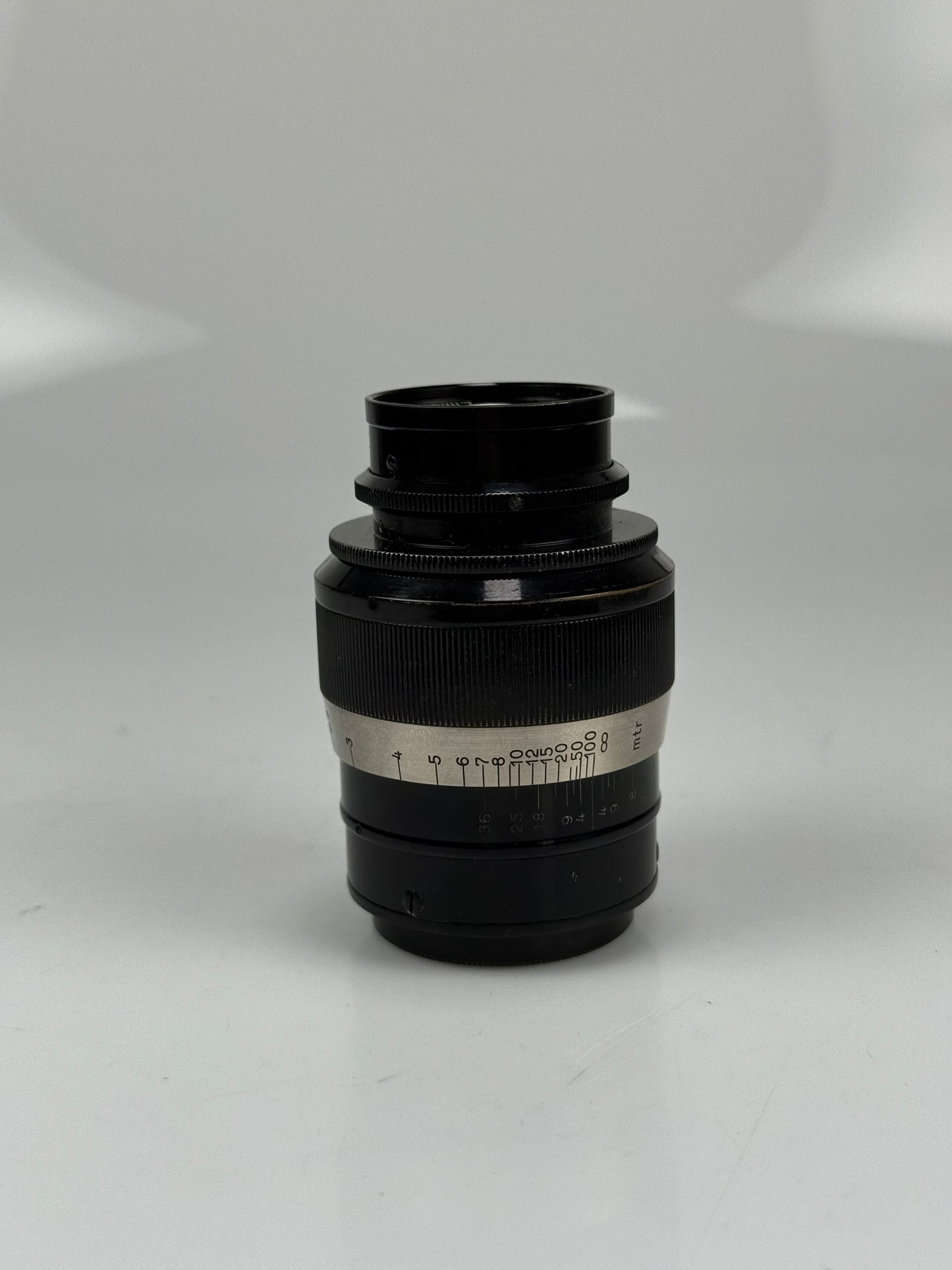Leica Elmar 90mm F4 LTM - Black Paint / v1 no serial fat version Elmar