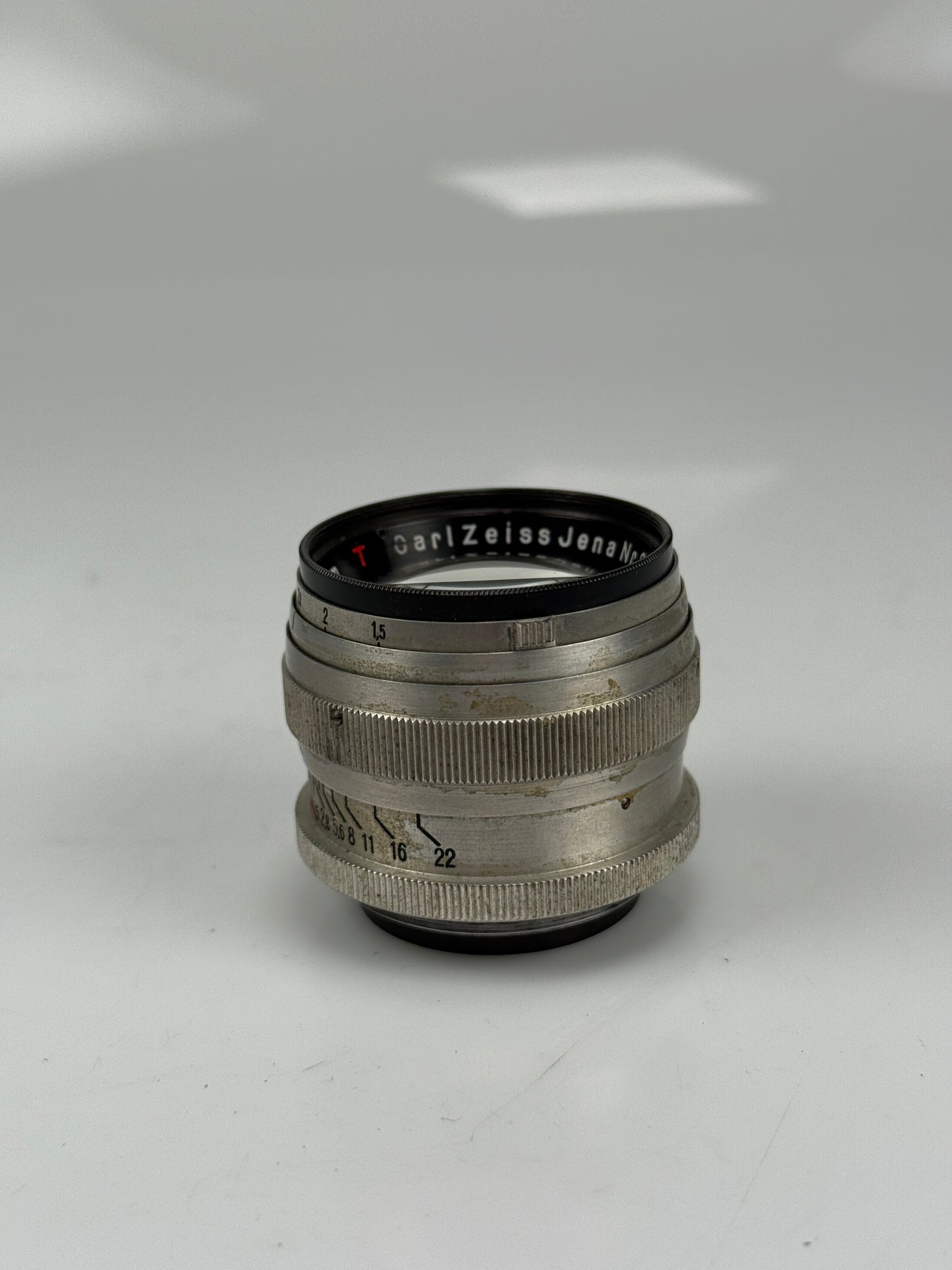 Rare Carl zeiss jena Sonnar 5cm 50mm F1.5 Ltm Leica Thread Mount Lens