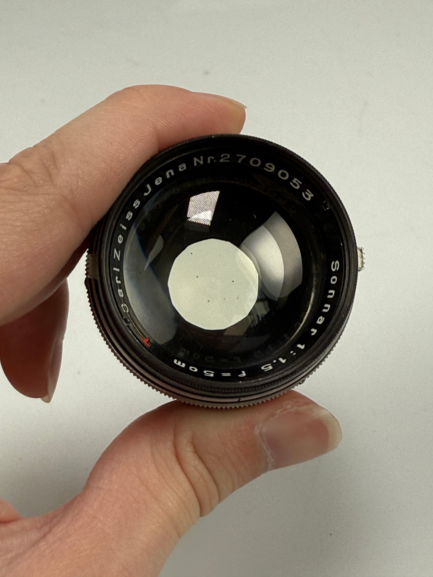 Rare Carl zeiss jena Sonnar 5cm 50mm F1.5 Ltm Leica Thread Mount Lens