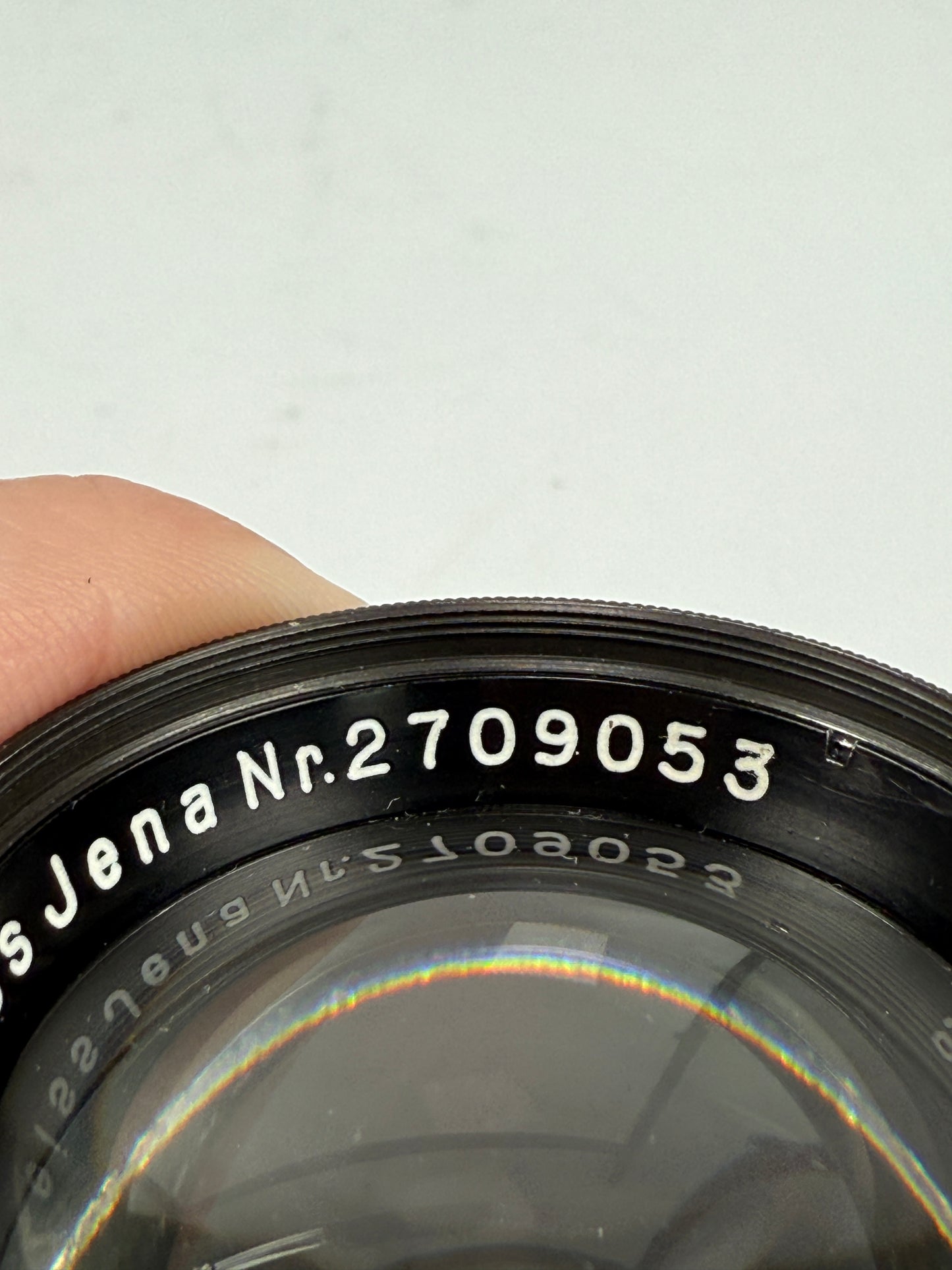 Rare Carl zeiss jena Sonnar 5cm 50mm F1.5 Ltm Leica Thread Mount Lens