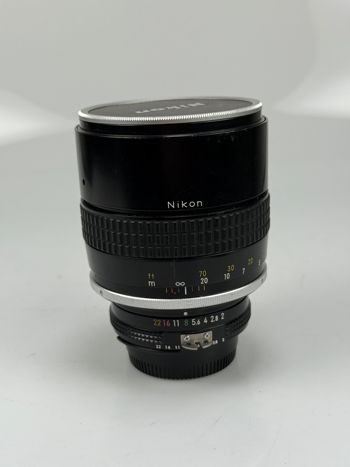Nikon Nikkor 135mm F2 AI Lens manual focus
