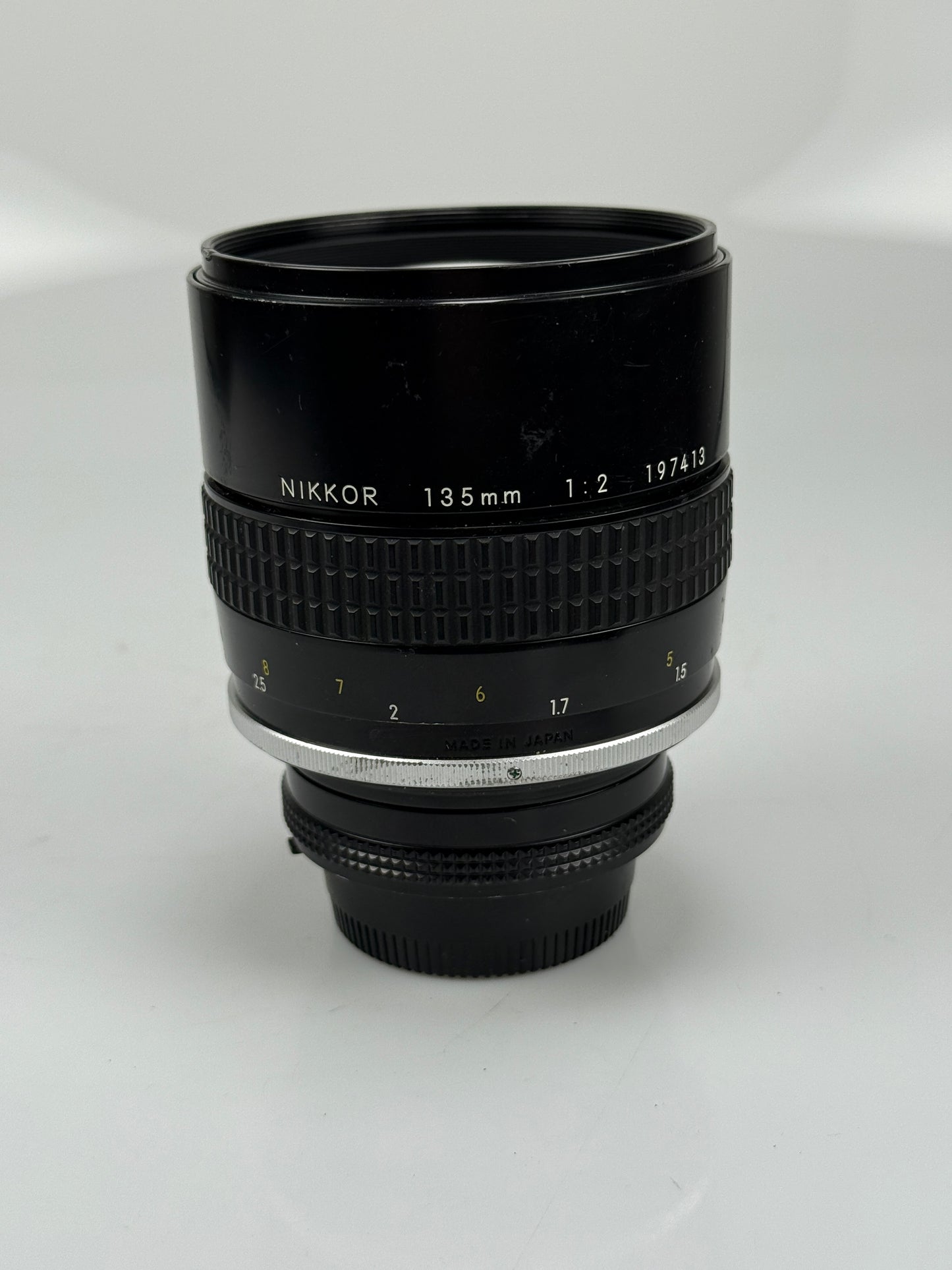 Nikon Nikkor 135mm F2 AI Lens manual focus