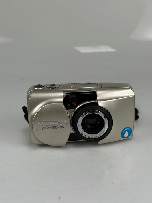 Olympus Mju Zoom 115 AF 35mm Point & Shoot Film Camera
