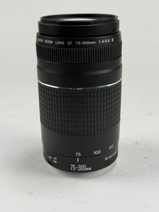 Canon EF 75-300mm f4-5.6 III Telephoto Zoom Lens
