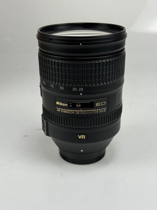 Nikon Nikkor AF-S 28-300mm f3.5-5.6 G VR ED IF Lens AFS