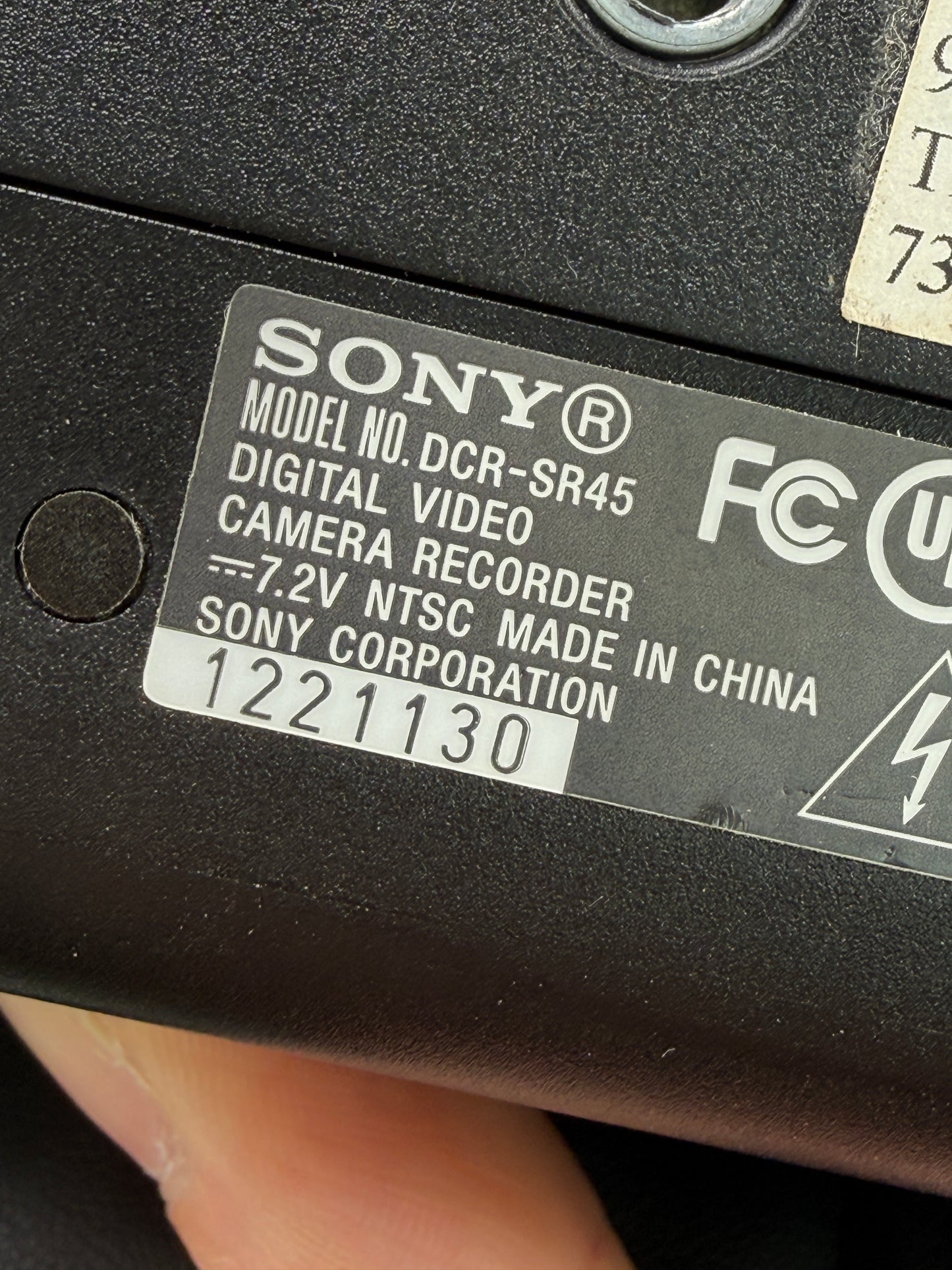 Sony Handycam DCR-SR45 Handheld Camcorder 30GB