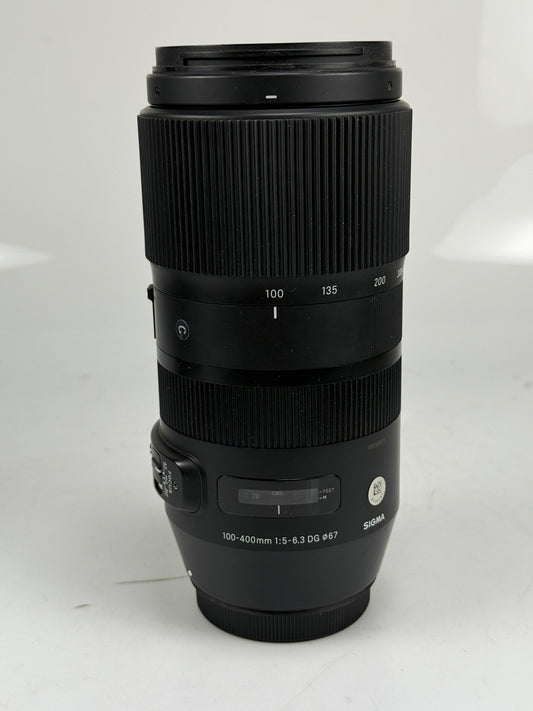 Sigma 100-400mm f5-6.3 DG OS HSM Contemporary Canon EF Mount