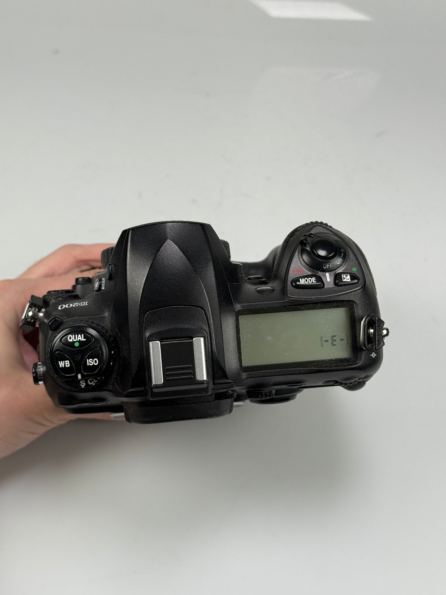 Nikon D200 10.2MP DX Digital SLR Camera With MB-D200