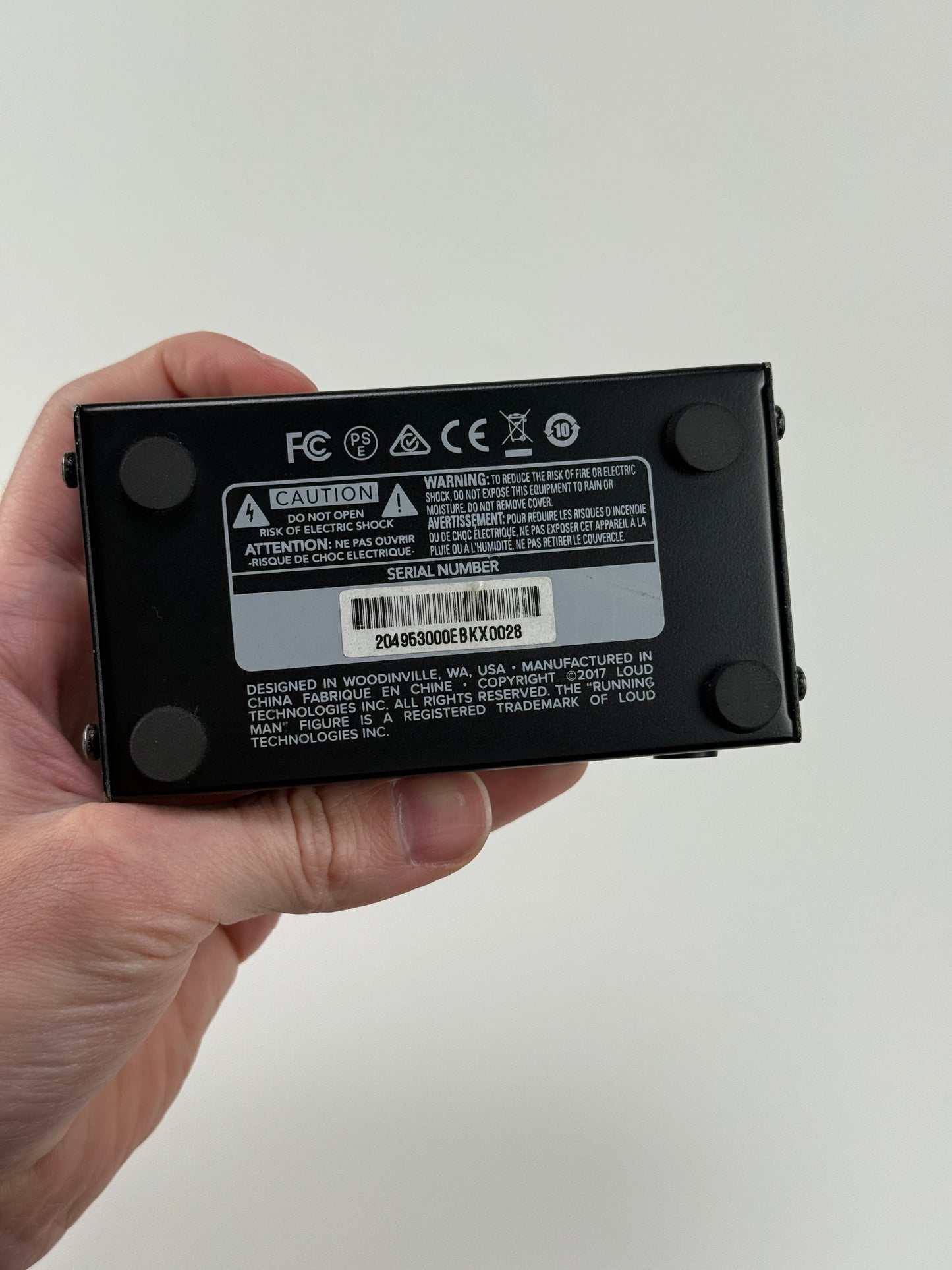 Mackie HM-4 4-Way Headphone Amplifier