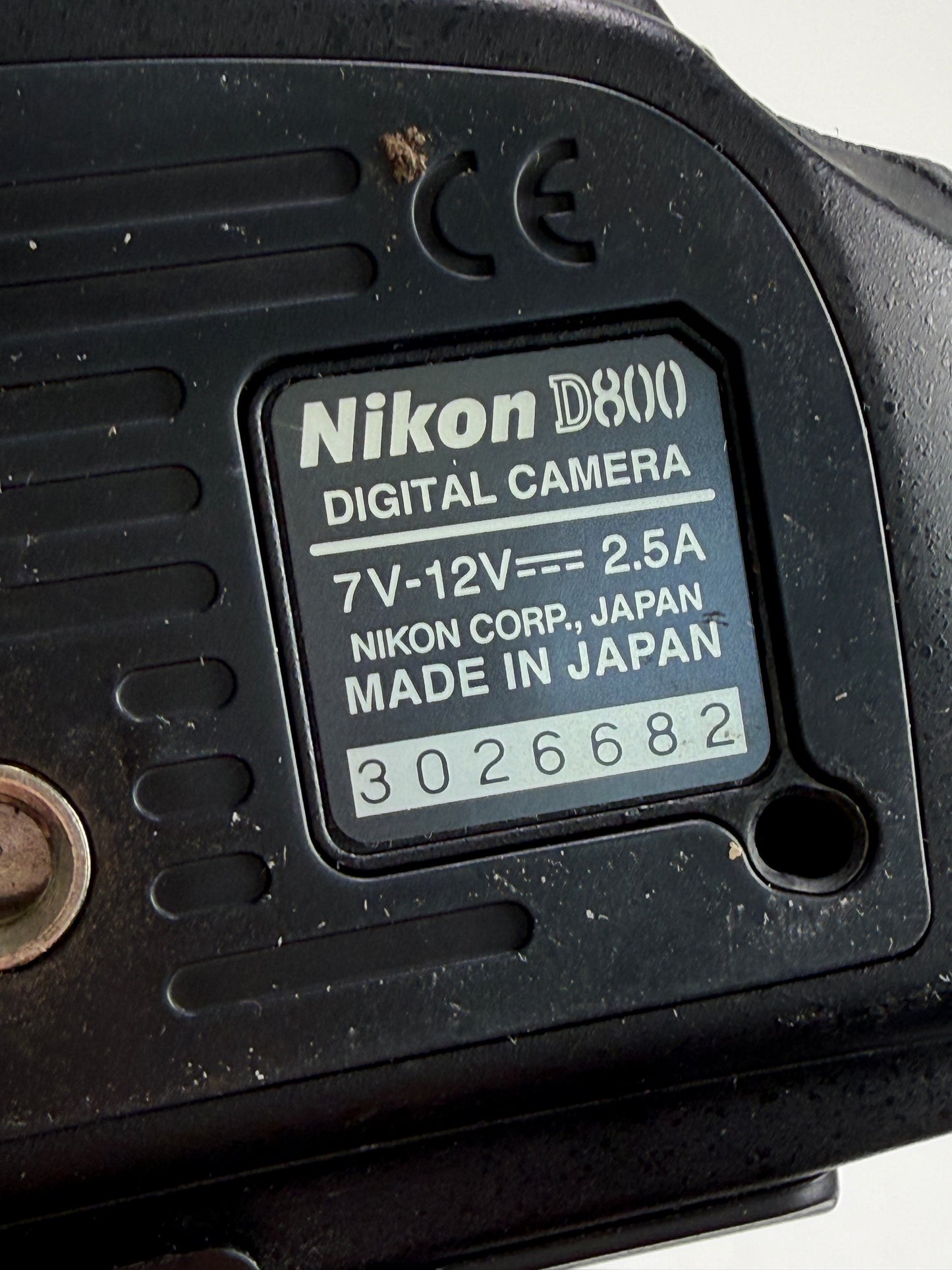 Nikon D800 Full Frame Digital DSLR camera body