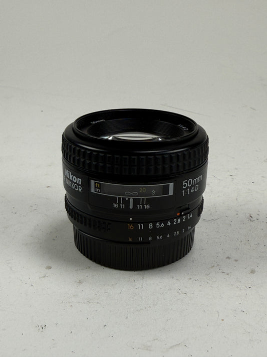 Nikon AF-D NIKKOR 50mm f1.4 D Standard Prime Lens 50/1.4