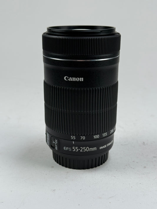 Canon EF-S 55-250mm f/4-5.6 IS STM Telephoto Zoom Lens For Canon Rebel