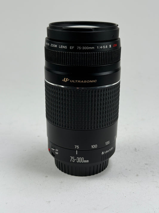 Canon EF 75-300mm f4-5.6 II Telephoto Zoom Lens