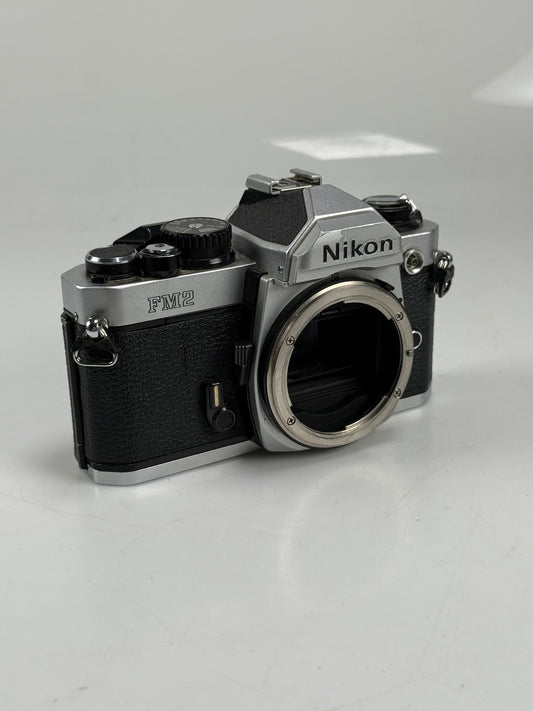 Nikon FM2 SLR Film Camera Body FM-2N Chrome