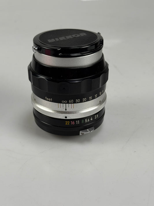 Nikon Nikkor 105mm f2.5 Non Ai Prime Manual Focus Portrait Lens