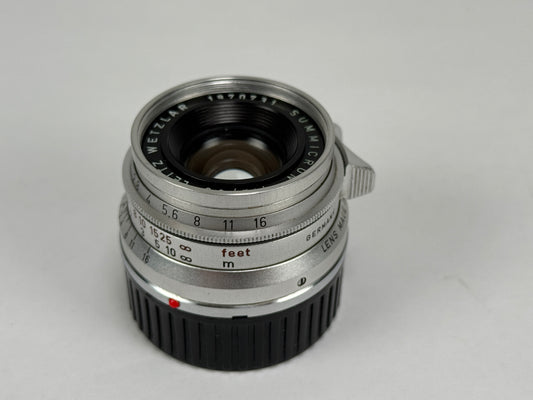 Leica Summicron 35mm f2 Germany 8 element Leica M mount RARE