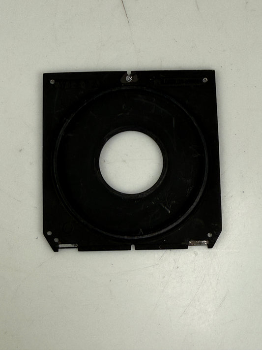 Wista 45 4x5 flat lens board Copal #0 for large format cameras